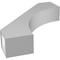 Ekena Millwork 5 1/2-in. W x 26-in. D x 30-in. H Westlake Architectural Grade PVC Knee Brace BRCP055X26X30WTL - alternate 2